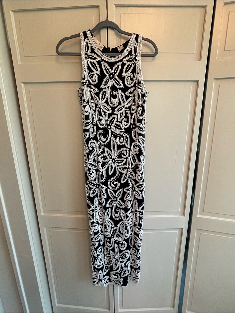 Vintage sequin Laurence Kazar Dress